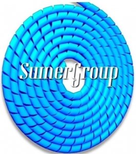 SUMERGROUP HORTUM SARMO KORUMA SPİRALİ MAVİ 25MM 50METRE
