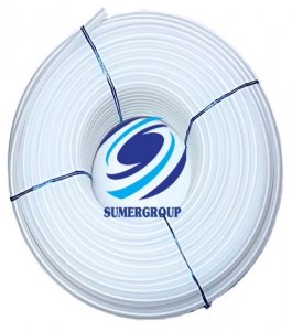 SUMERGROUP 6X8MM POLİETİLEN PE PNÖMATİK HORTUM BEYAZ 100MT