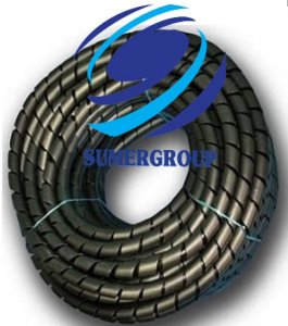 SUMERGROUP KABLO TOPLAMA SPİRALİ SİYAH 25MM 50METRE
